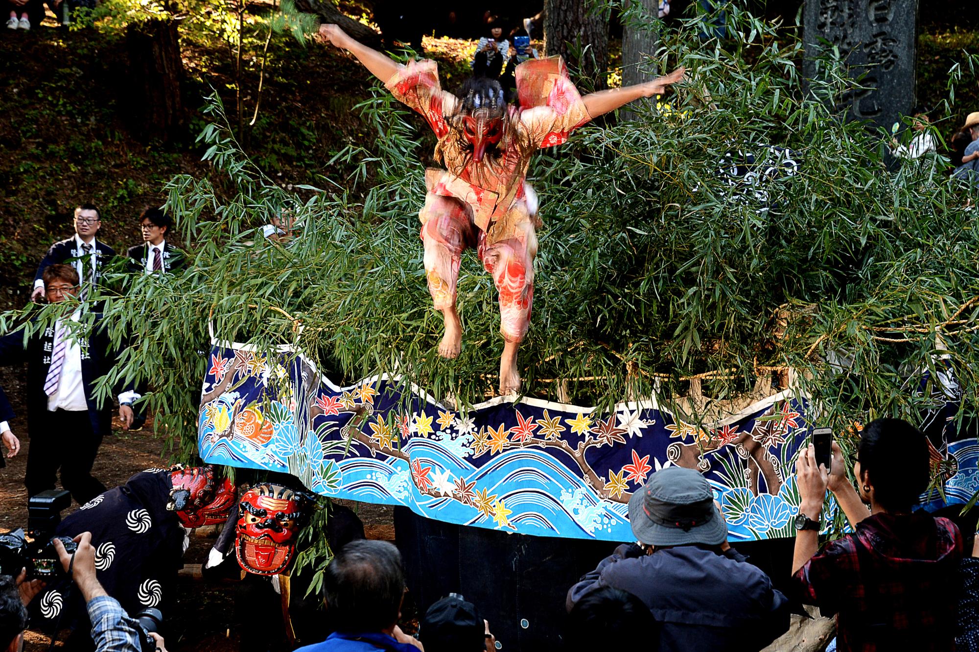 【辰野町】天狗祭り